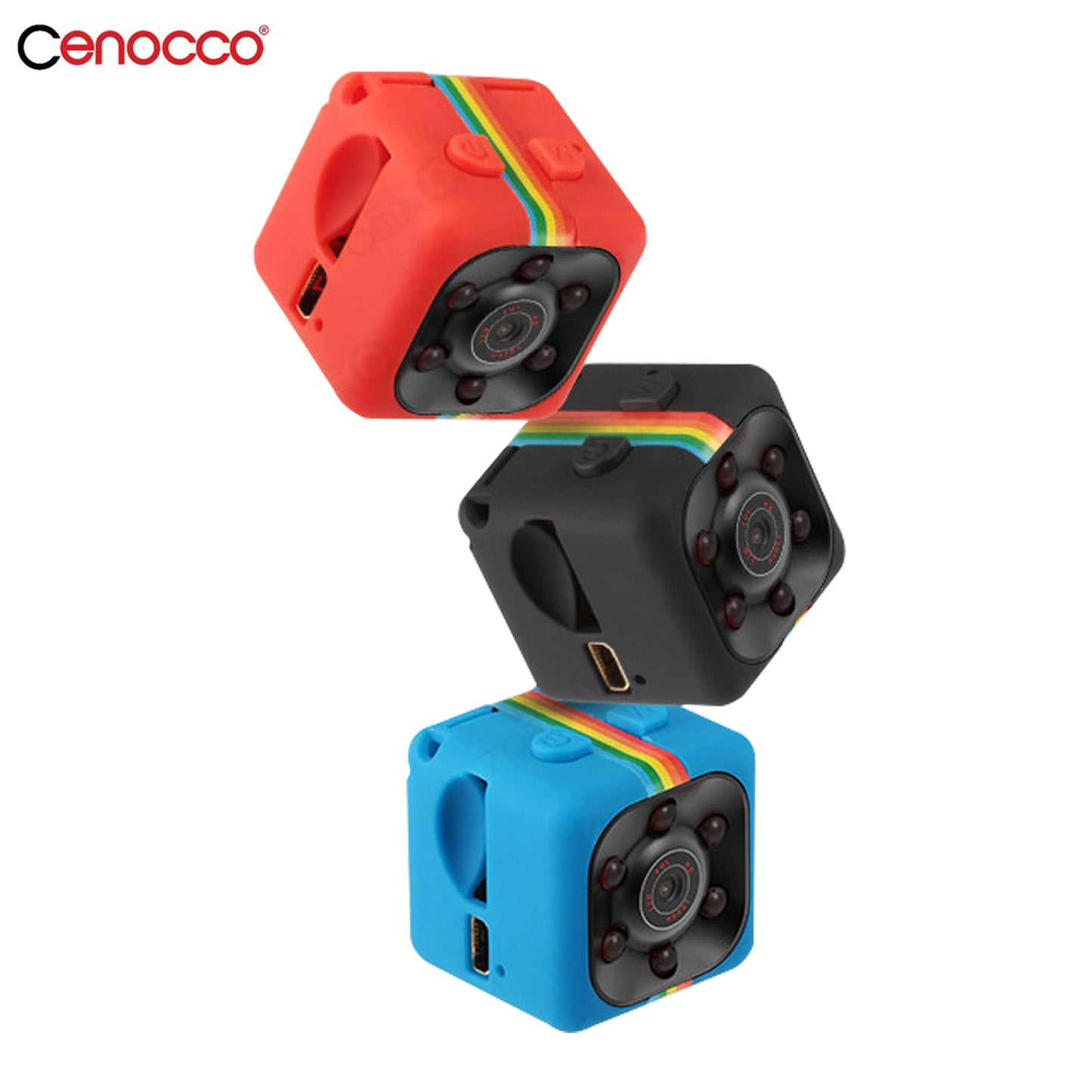 Cenocco minicamera HD1080P rood