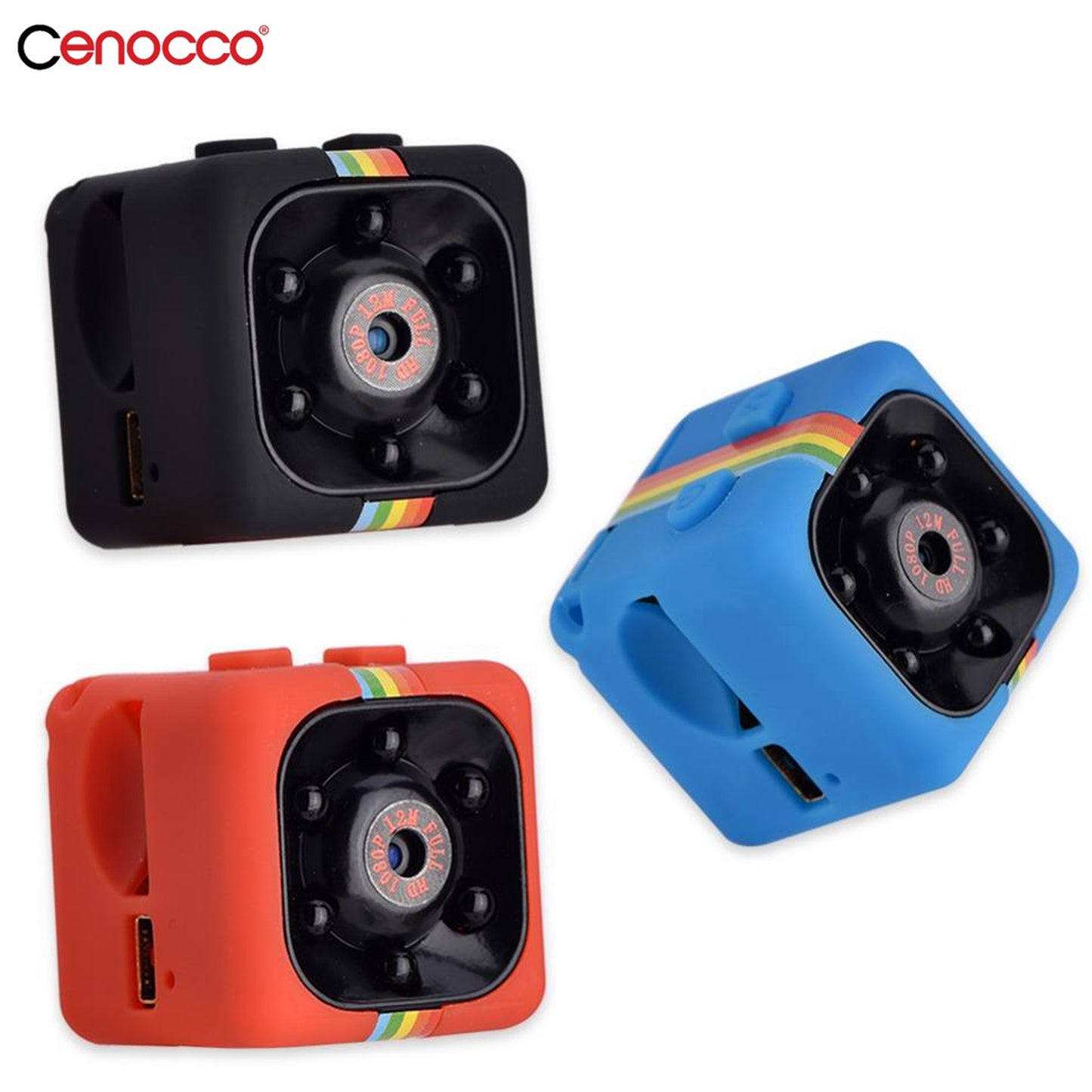 Cenocco minicamera HD1080P blauw
