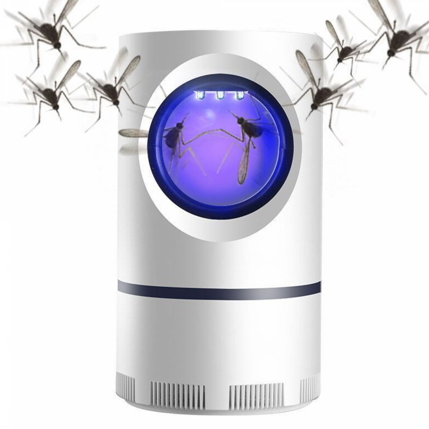 Stille Muggenverdelgerlamp - Vortex zuigkracht muggenkiller