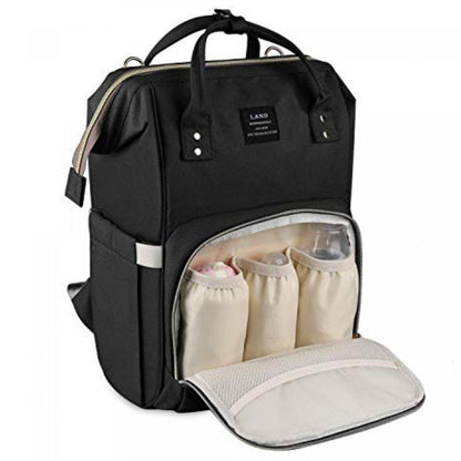 Multifunctionele Luier- en zuigflestas - Zwart - Tas voor luiers en flesjes