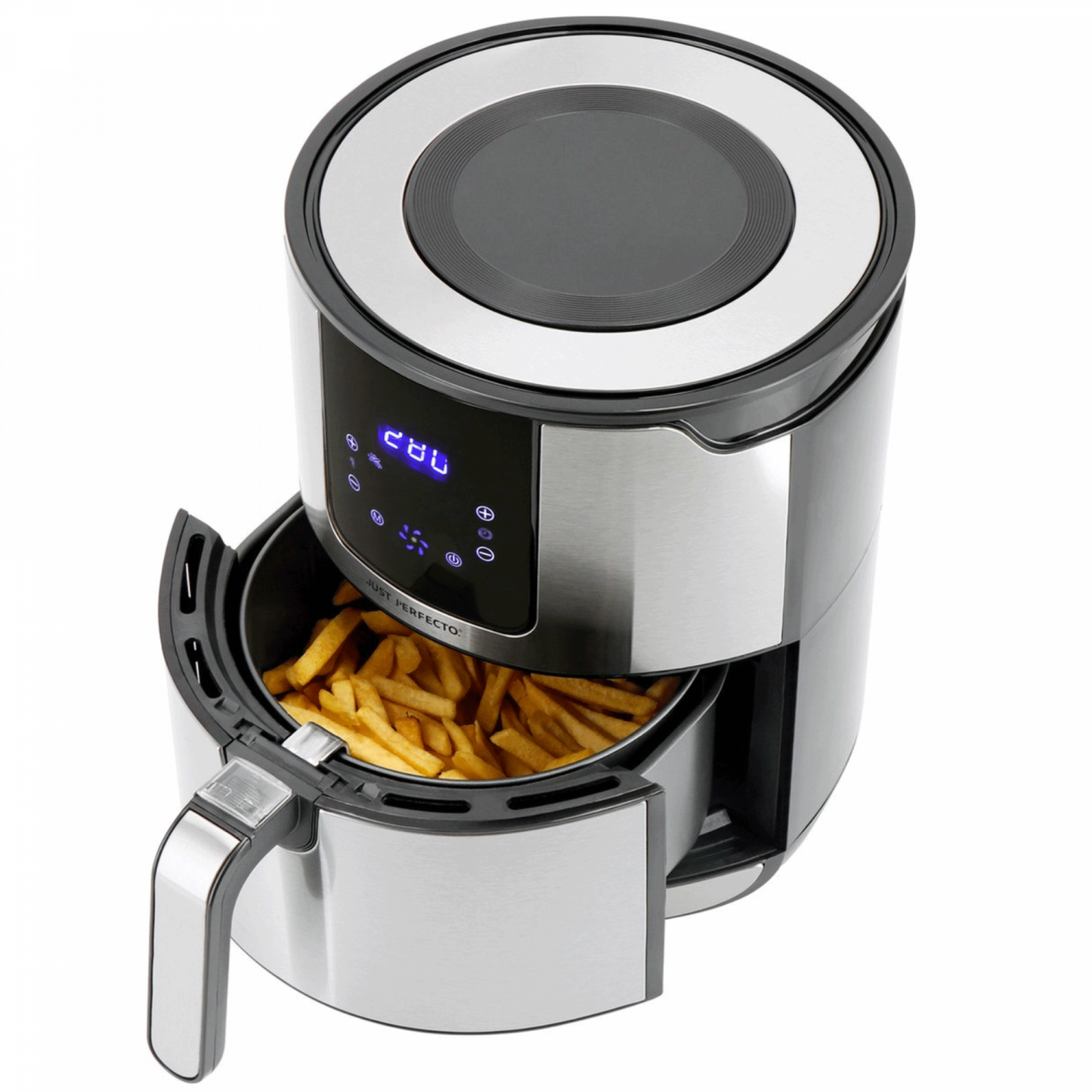 Just Perfecto JL-06: 1400W Airfryer Met Touchscreen LED-display - 4L